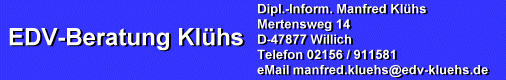 EDV-Beratung Kl�hs